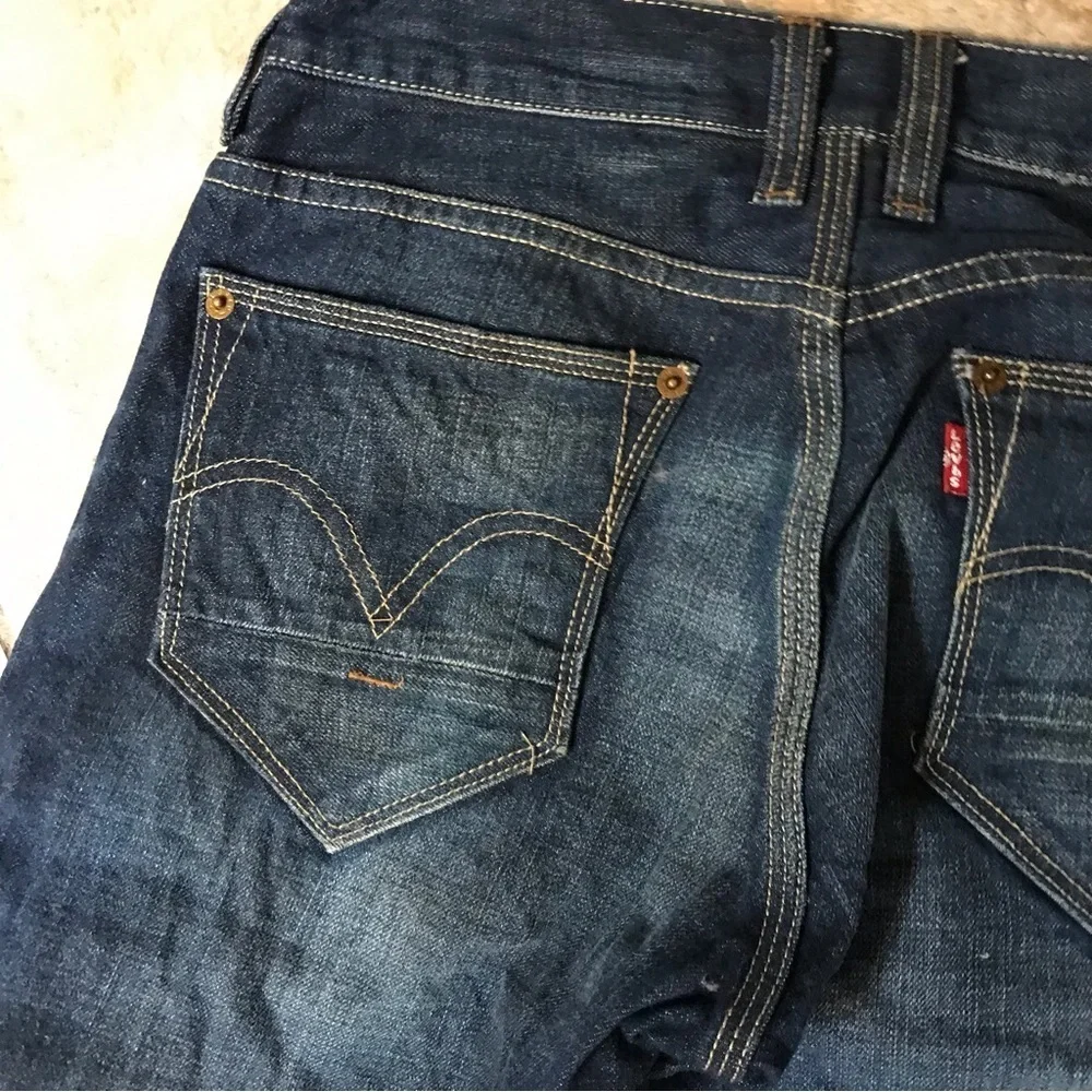 ▪️VINTAGE LEVI Denim 514 Slim/Straight Jeans - Picture 10 of 12
